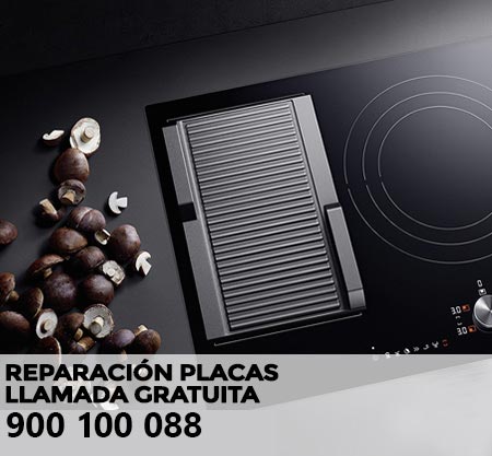 Reparación averías placa de cocción Kitchenaid